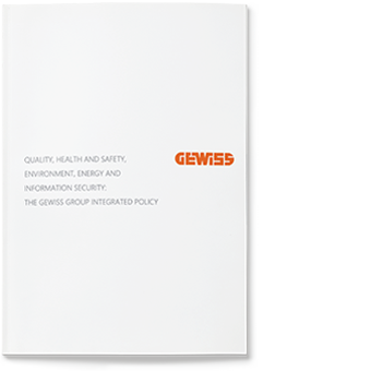 The GEWISS Group integrated policy