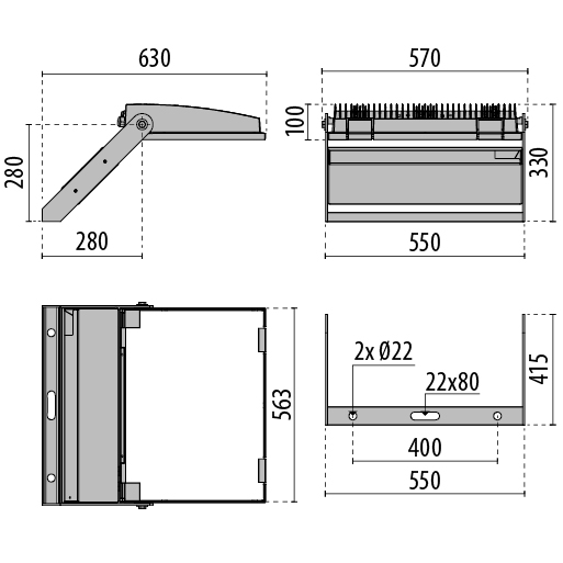 GUELL 4 420 A40/W 840 GR94 DALI | GUELL 4 | PIL UK