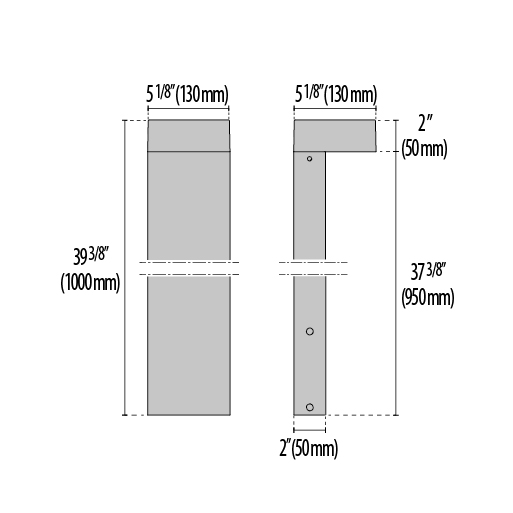 Mimik 10 Bollard 1000 Hu 